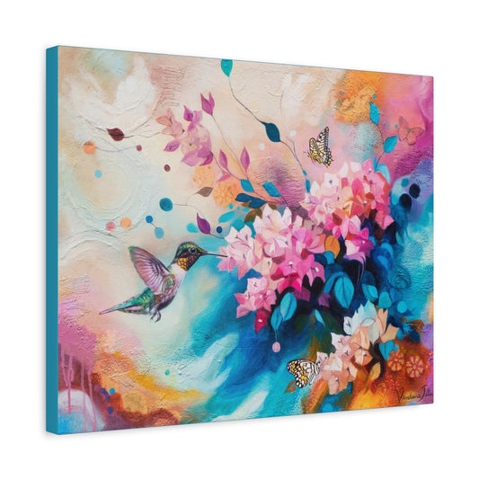 Blissful Bougainville Canvas Print