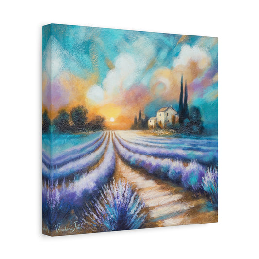 Lavender Fields Forever Canvas Print