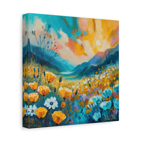 Poppy Hills Canvas Print