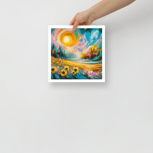 Urban Sunburst Fine Art Print