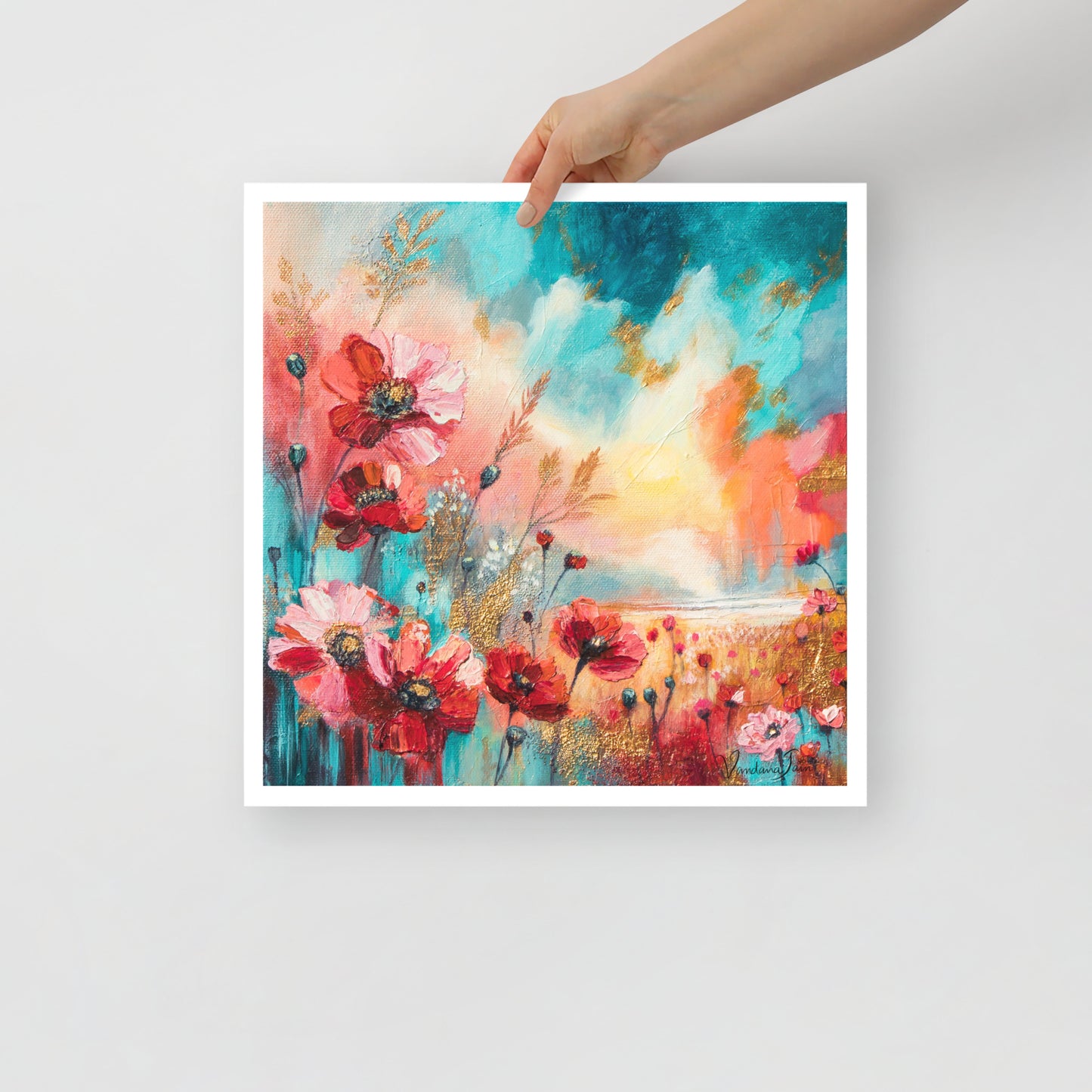 Poppy Twilight Fine Art Print
