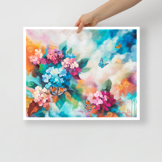 Hydrangea Haven Fine Art Print