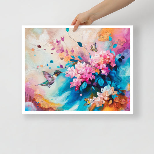 Blissful Bougainville Fine Art Print