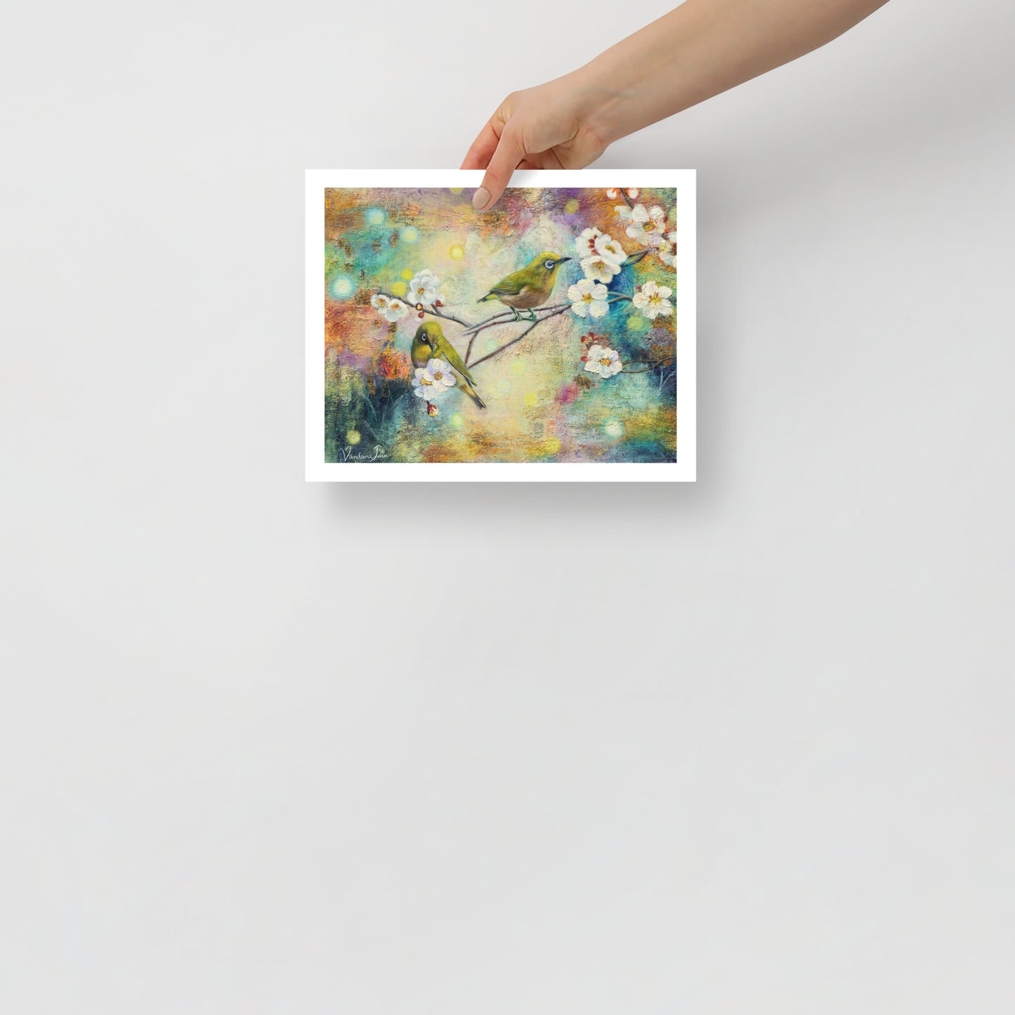 Among the Blossoms Fine Art Print