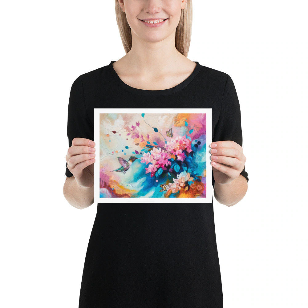 Blissful Bougainville Fine Art Print