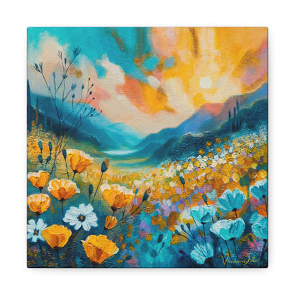 Poppy Hills Canvas Print