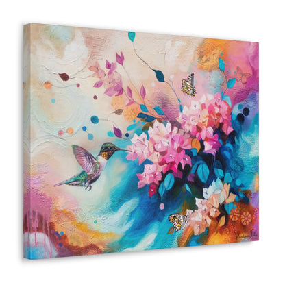 Blissful Bougainville Canvas Print
