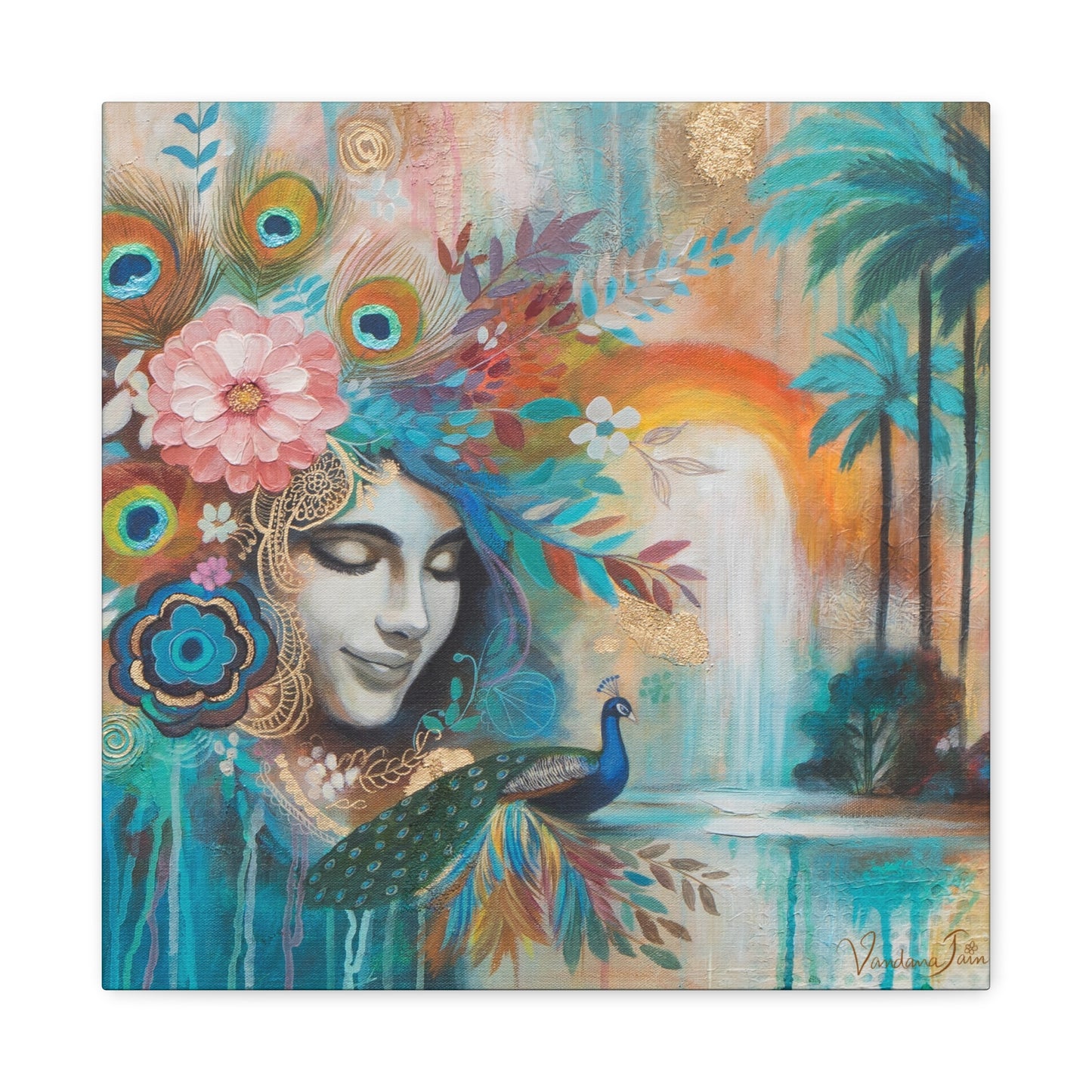 Echoes of Her Spirit Canvas Print