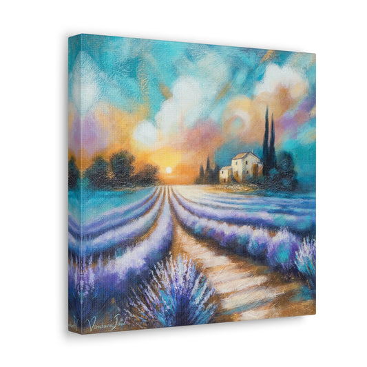 Lavender Fields Forever Canvas Print