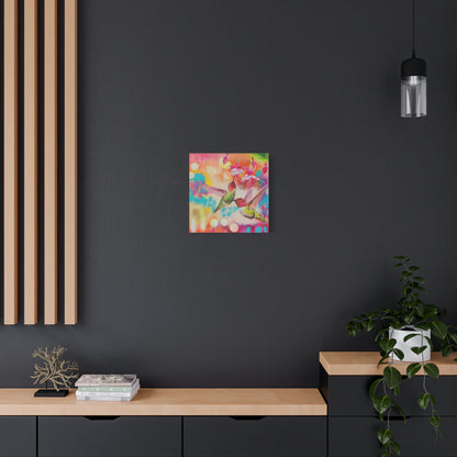 Colorful Hummingbird Canvas Gallery Wraps - Vibrant Wall Art for Home Decor