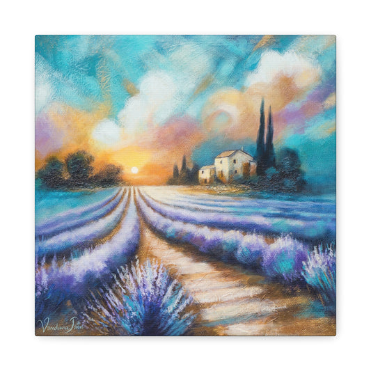 Lavender Fields Forever Canvas Print