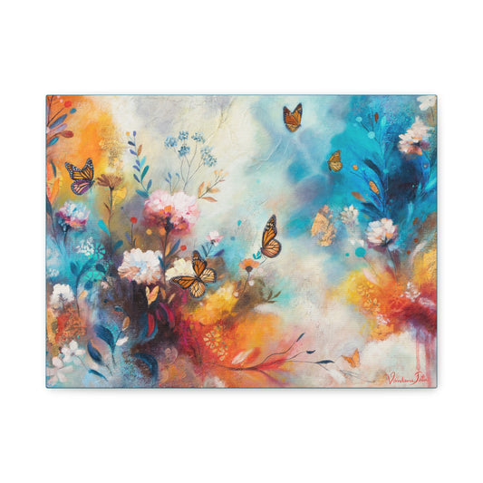 Chroma Garden Canvas Print