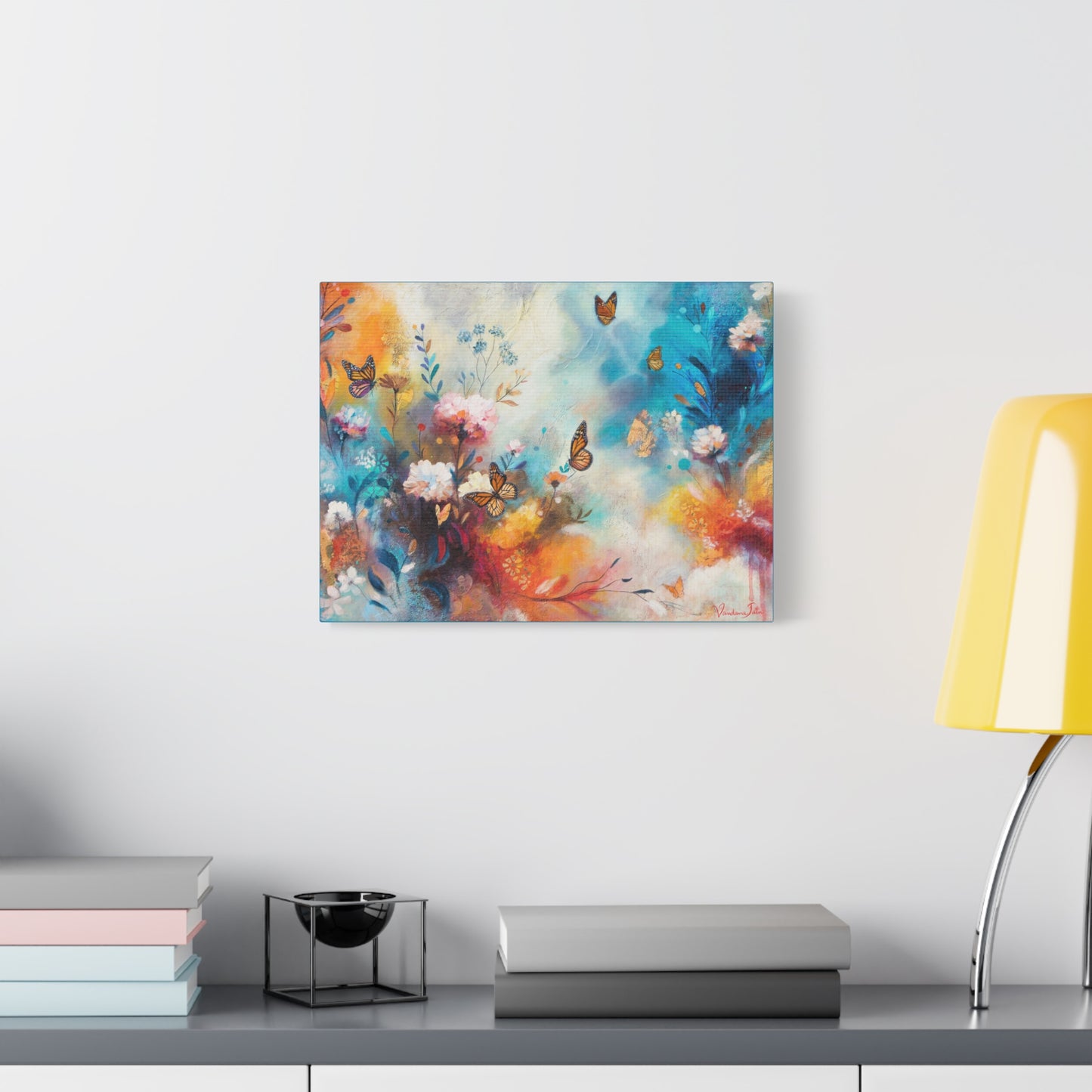 Chroma Garden Canvas Print