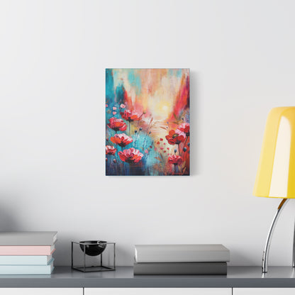 Poppies at Dusk Canvas Print