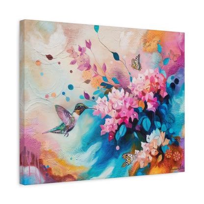 Blissful Bougainville Canvas Print
