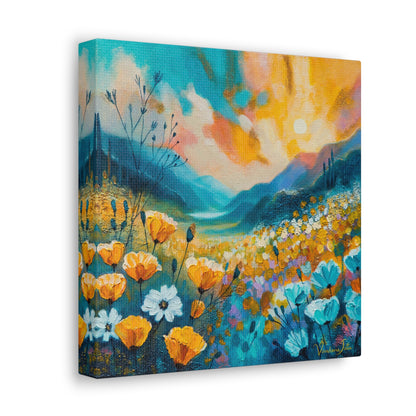 Poppy Hills Canvas Print