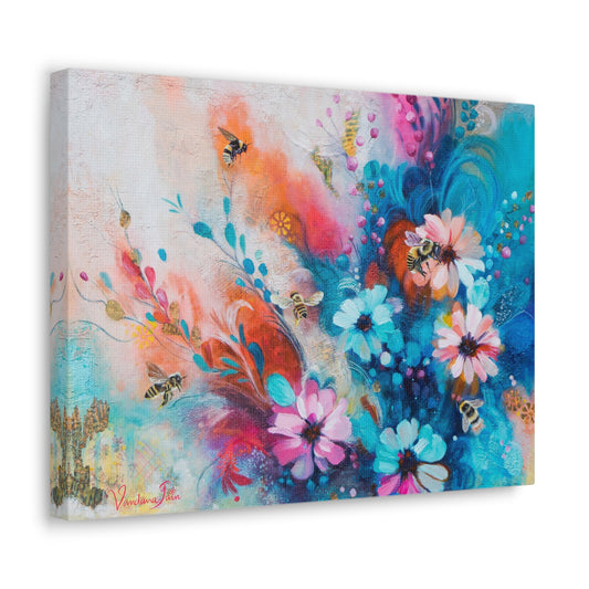 Bumble Ballet Canvas Print