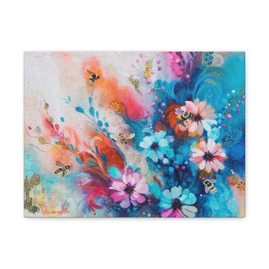 Bumble Ballet Canvas Print