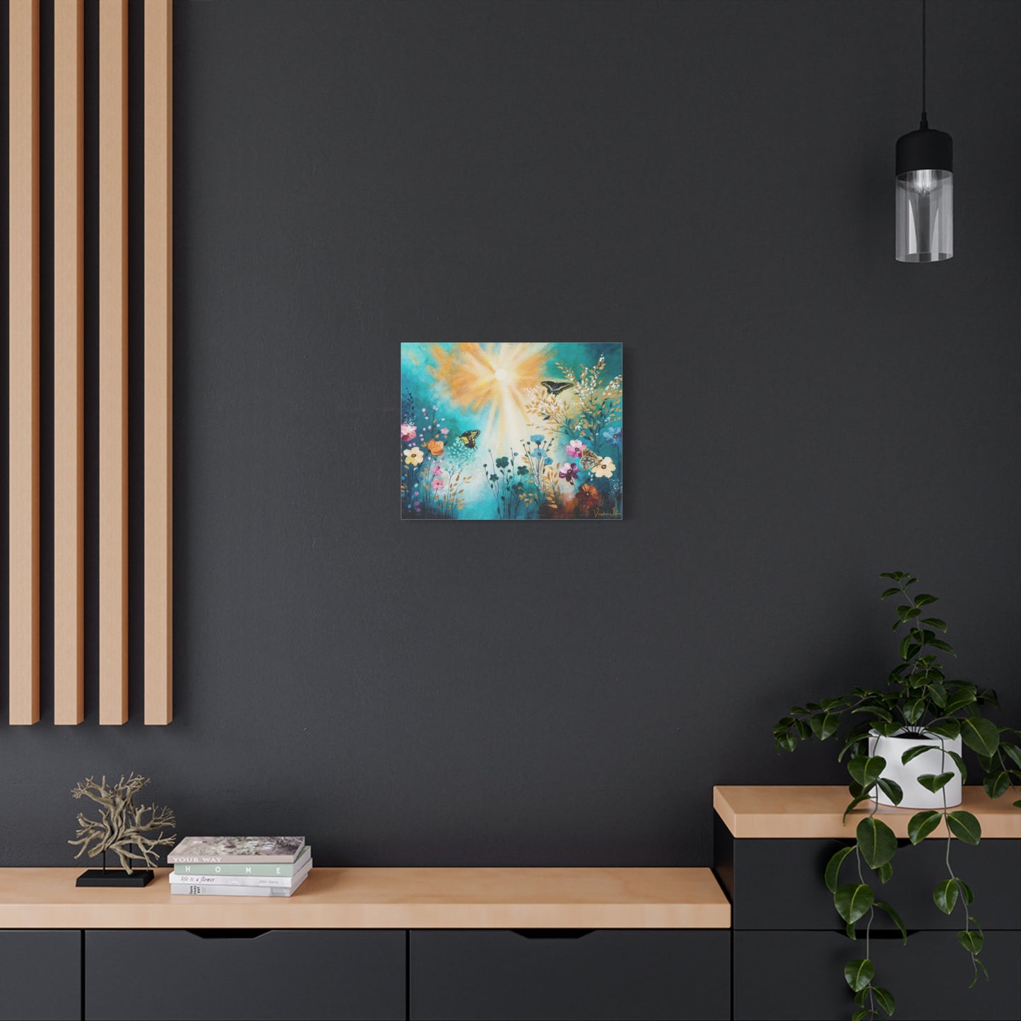 Fluttering Glow Canvas Print