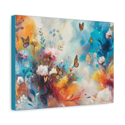 Chroma Garden Canvas Print