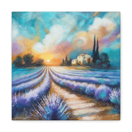 Lavender Fields Forever Canvas Print
