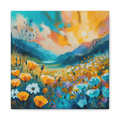 Poppy Hills Canvas Print