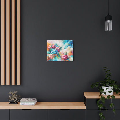Hydrangea Haven Canvas Print