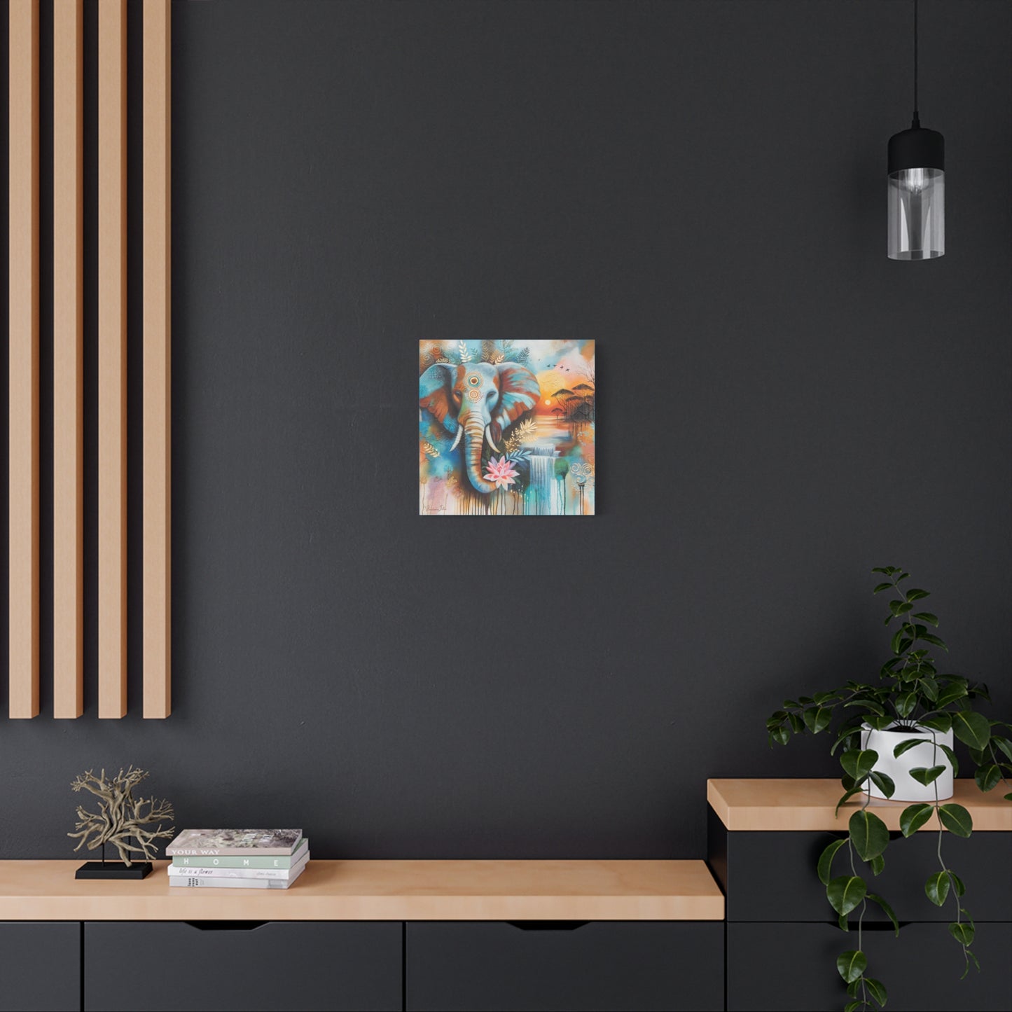 Sacred Guardian Canvas Print