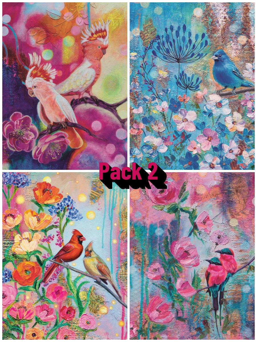 Greeting/Note Cards Pack 2 (Set of 4)