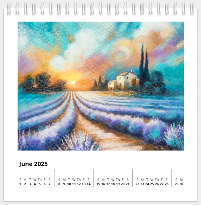 Calendar 2025