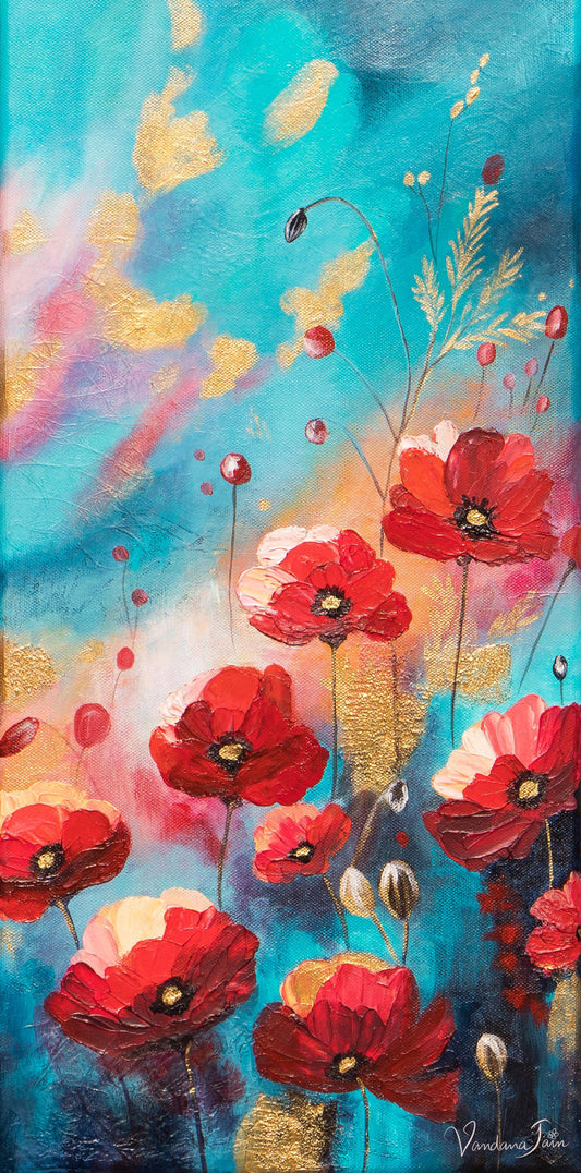 Luminous Poppies