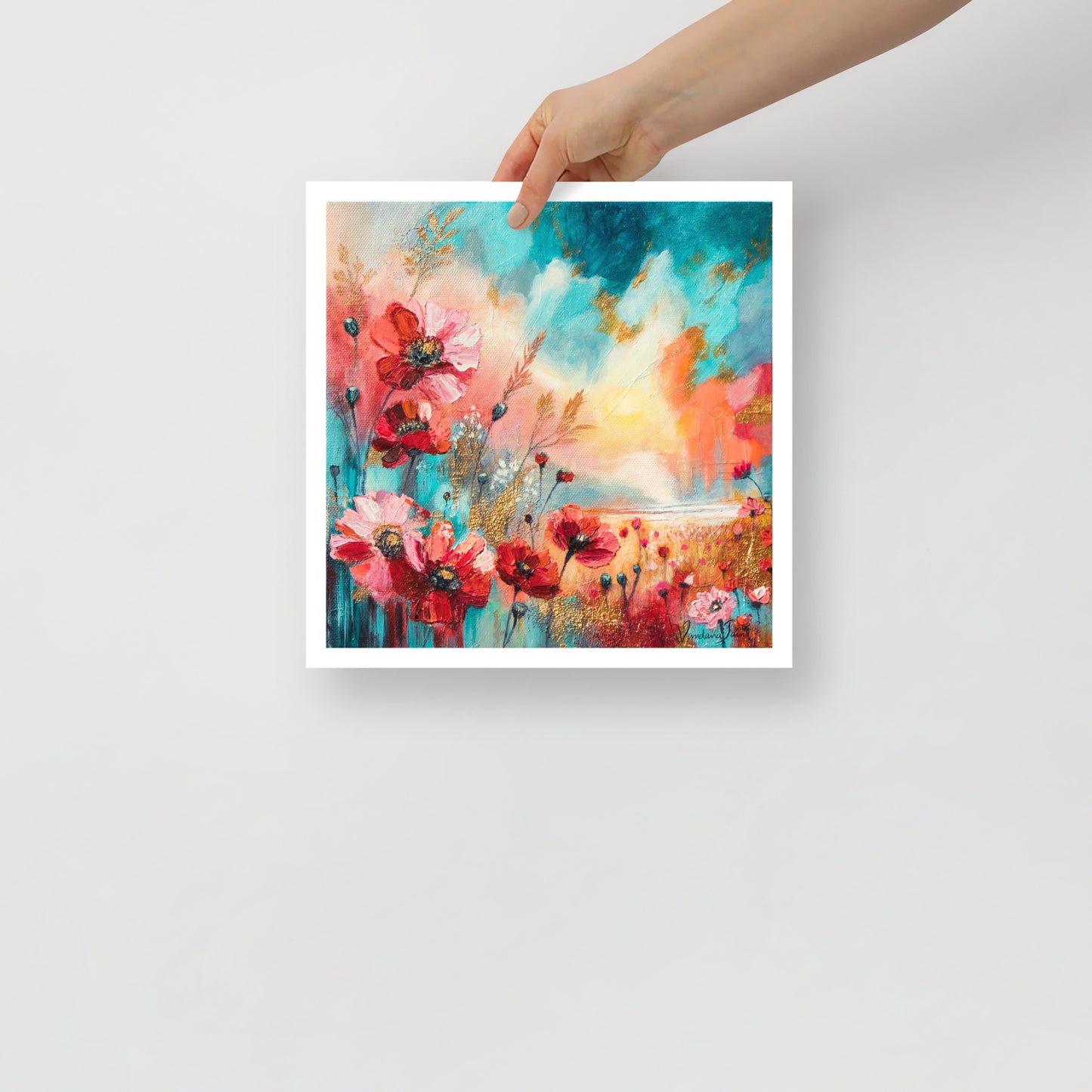 Poppy Twilight Fine Art Print