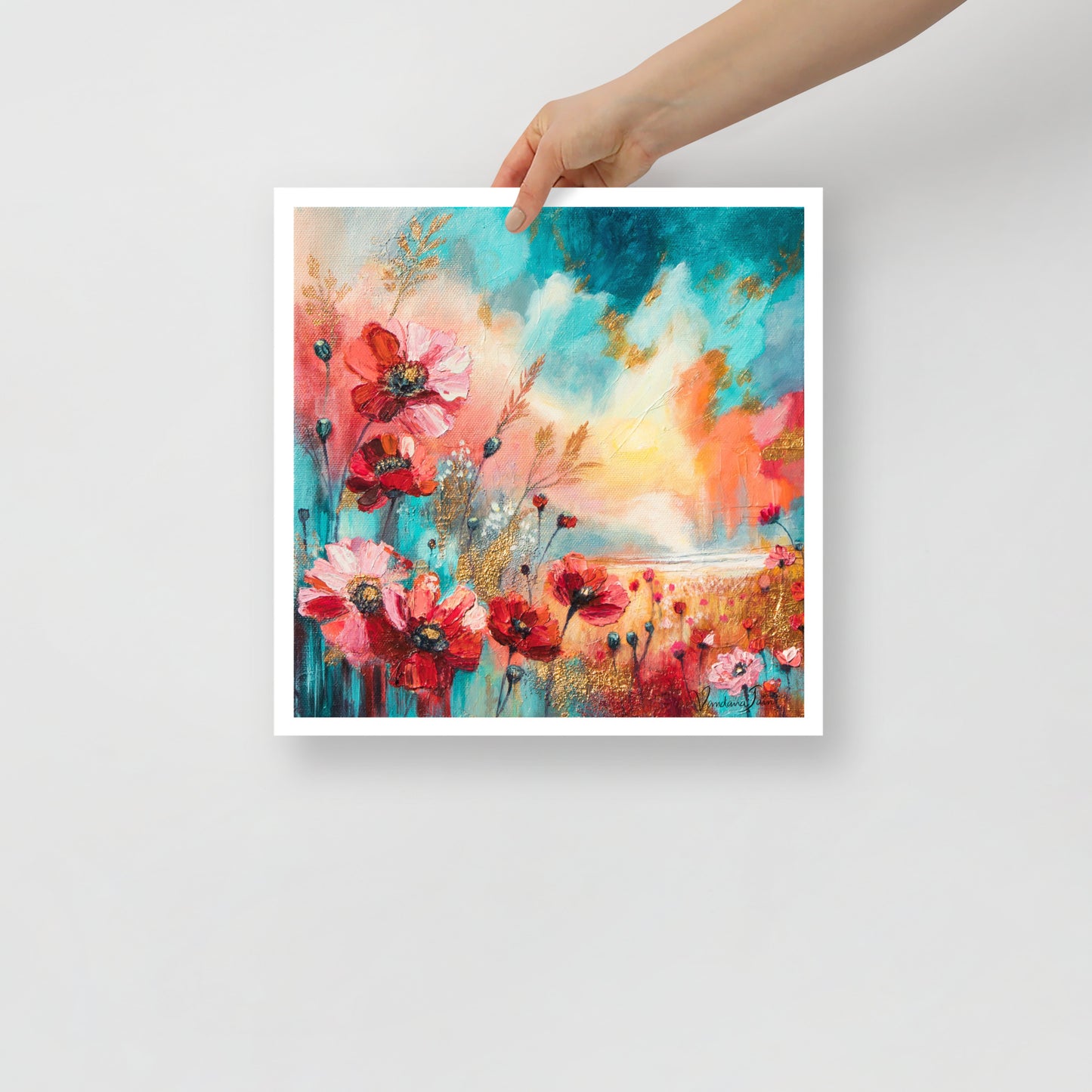 Poppy Twilight Fine Art Print