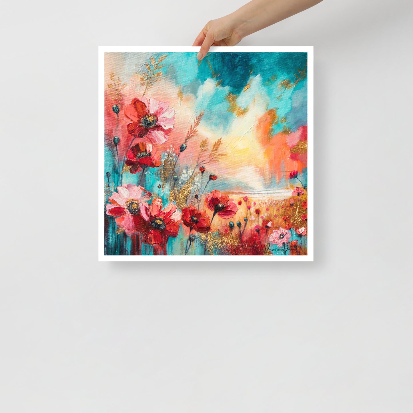 Poppy Twilight Fine Art Print