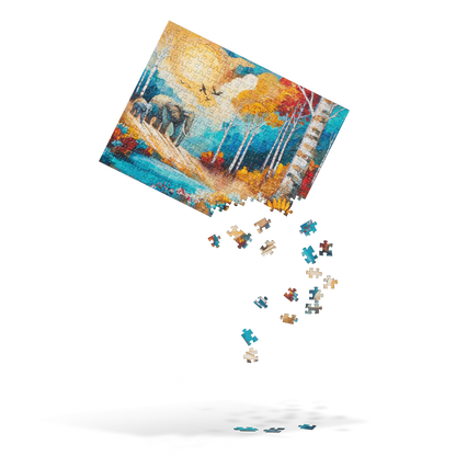 Jigsaw Puzzle - Sunlit Guardians