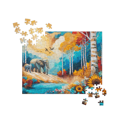 Jigsaw Puzzle - Sunlit Guardians