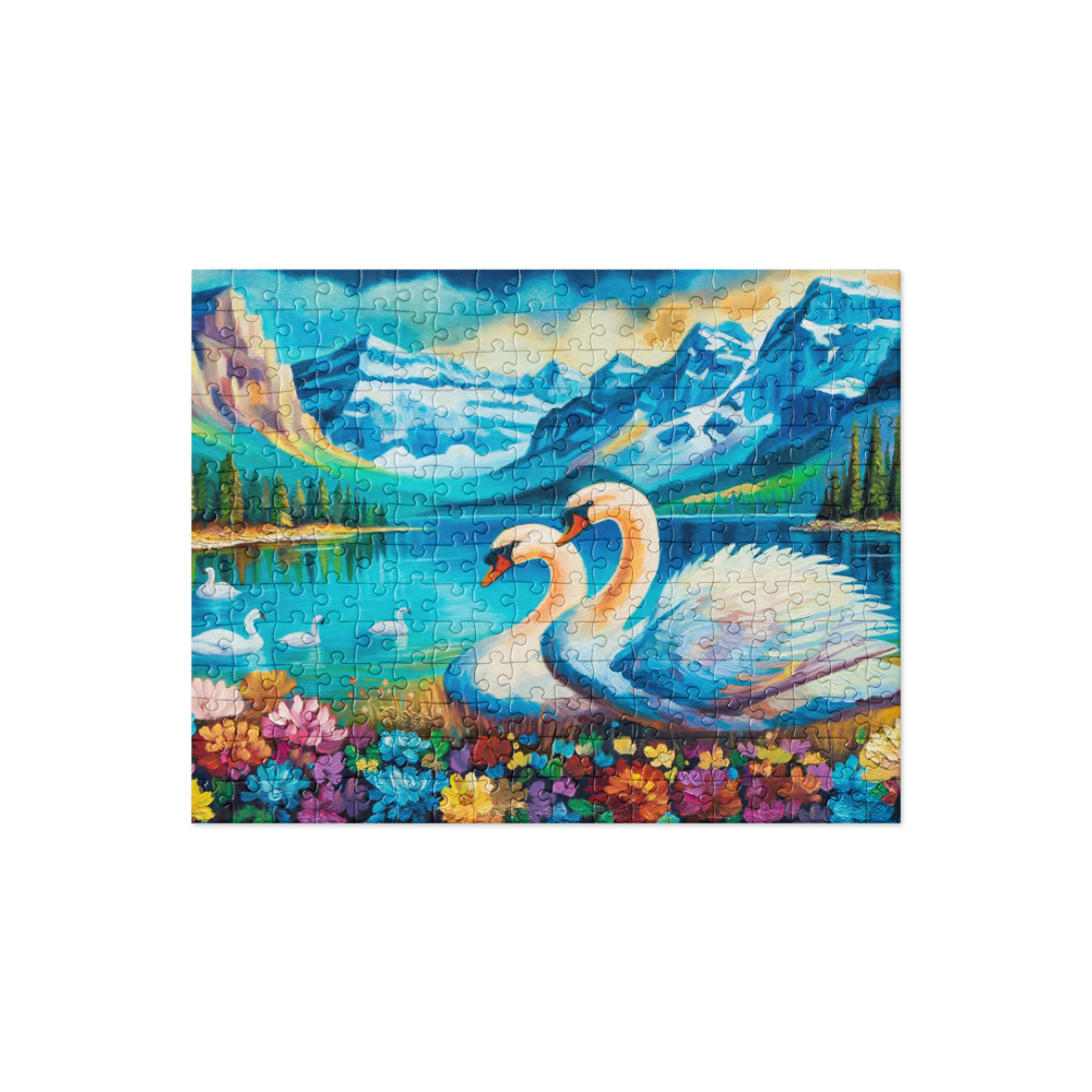 Jigsaw Puzzle - Swans Paradise