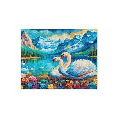 Jigsaw Puzzle - Swans Paradise