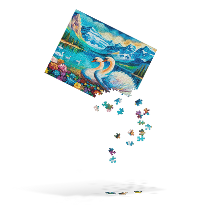 Jigsaw Puzzle - Swans Paradise
