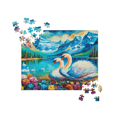 Jigsaw Puzzle - Swans Paradise