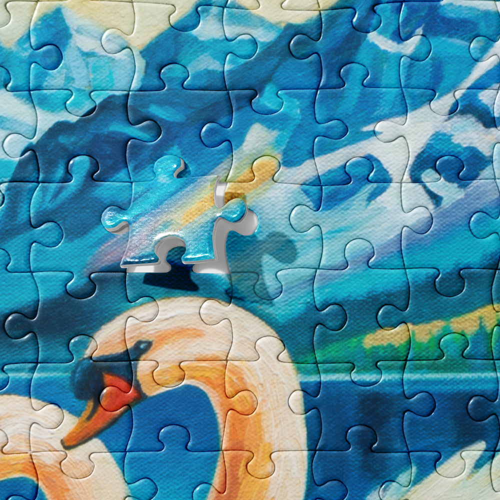 Jigsaw Puzzle - Swans Paradise